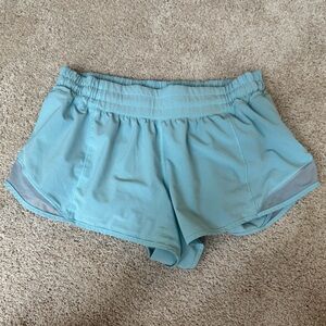 Lululemon Athletica Blue Hotty Hot Shorts || Size 8, 2.5 inch